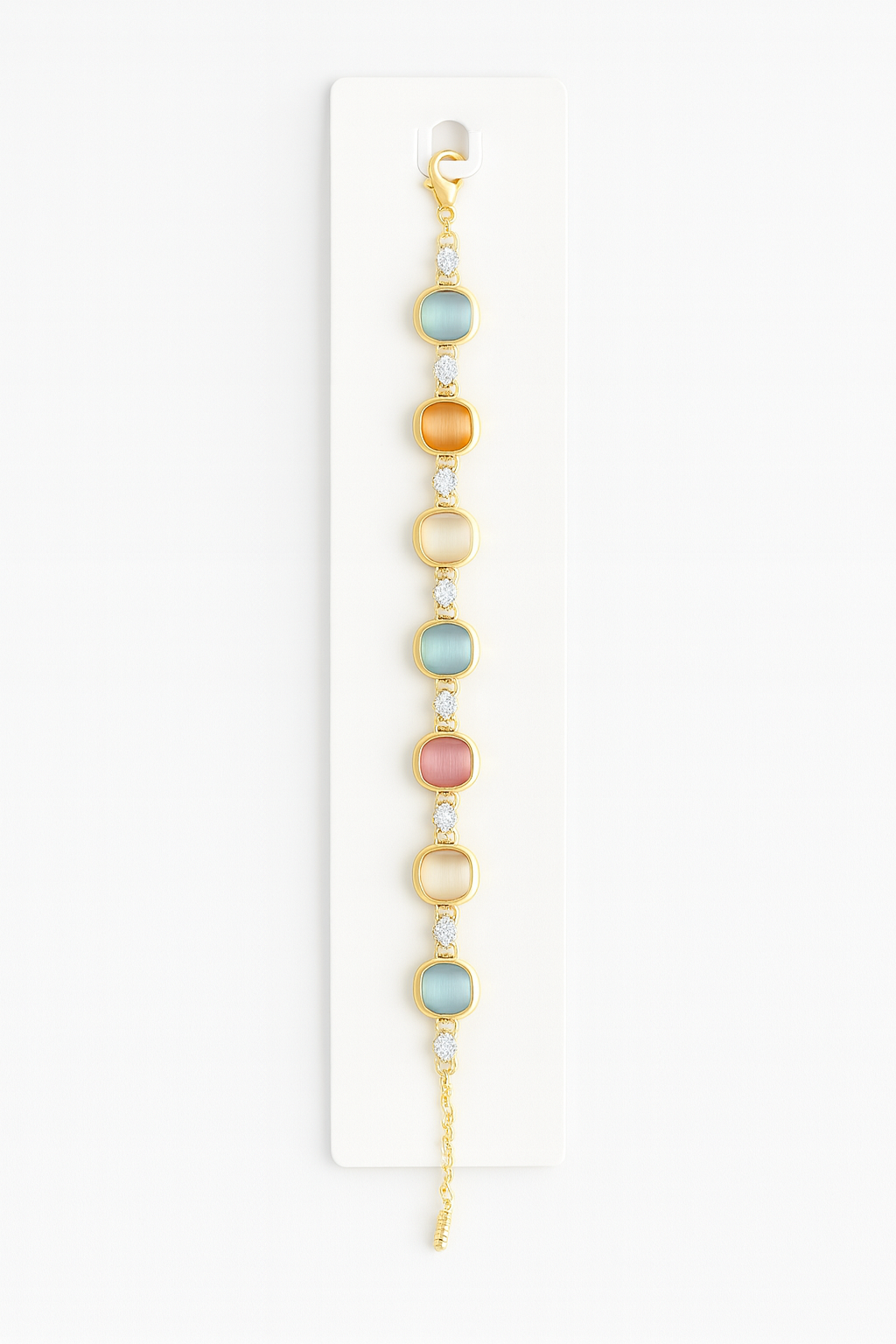 CARROT's Lumière Pastel Luxe Gold-Plated Bracelet
